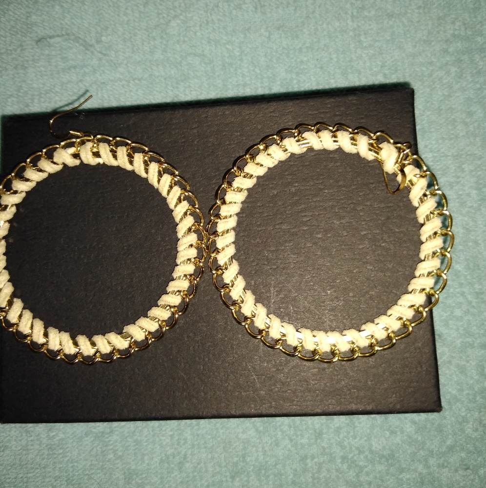 Vintage Large Hoop Earrings